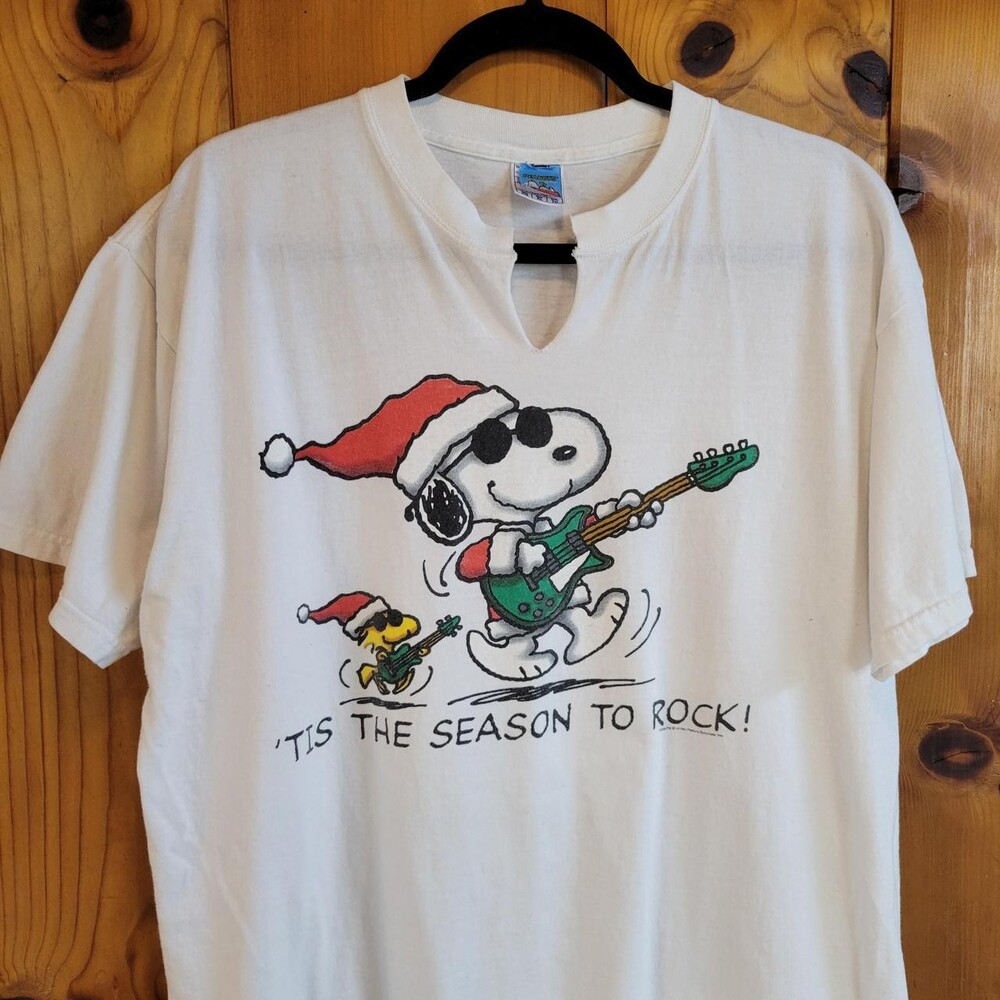 Snoopy Christmas white t-shirt #snoopy #peanuts #christmas #y2k #skater xl